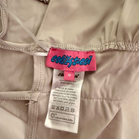 Edikted grey Halter Top open back - Picture 2 of 2